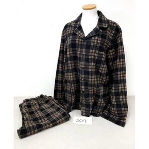 SKIMS plaid pajama set Size Small